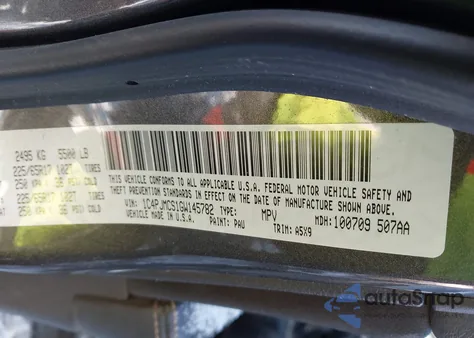 2016 Jeep Cherokee Latitude from USA, damaged, VIN 1C4PJMCS1GW145782